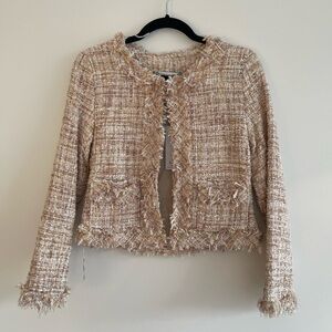 Cropped Tweed Jacket